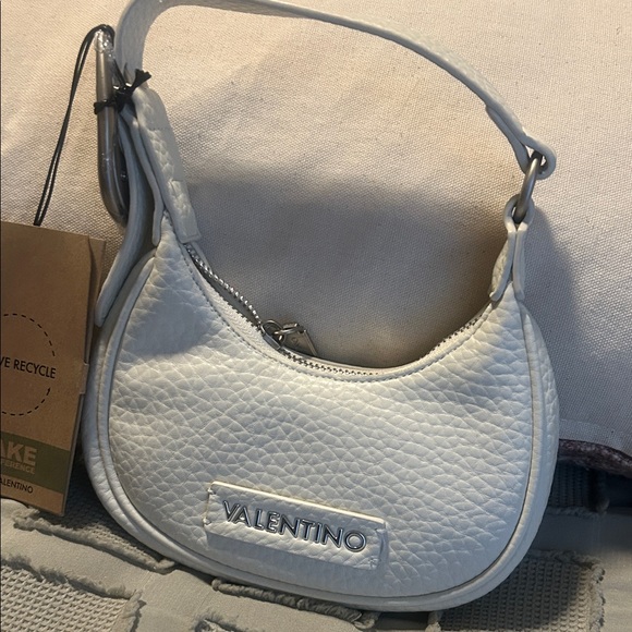 Mario Valentino Off White Shoulder Bag - Picture 3 of 11